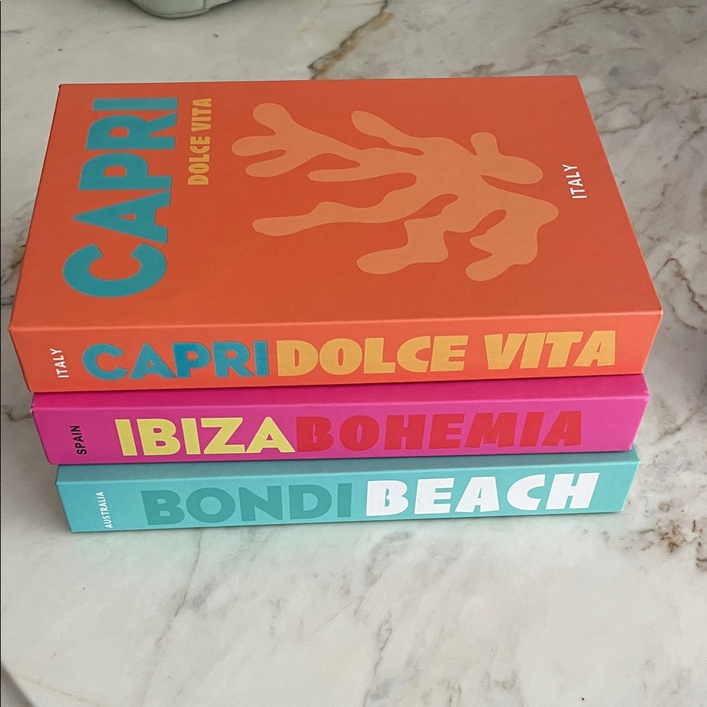 Colorful Storage Box/Book Set